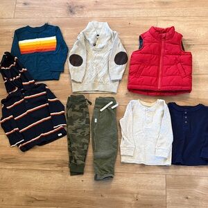 Toddler Boy Fall Clothing Bundle